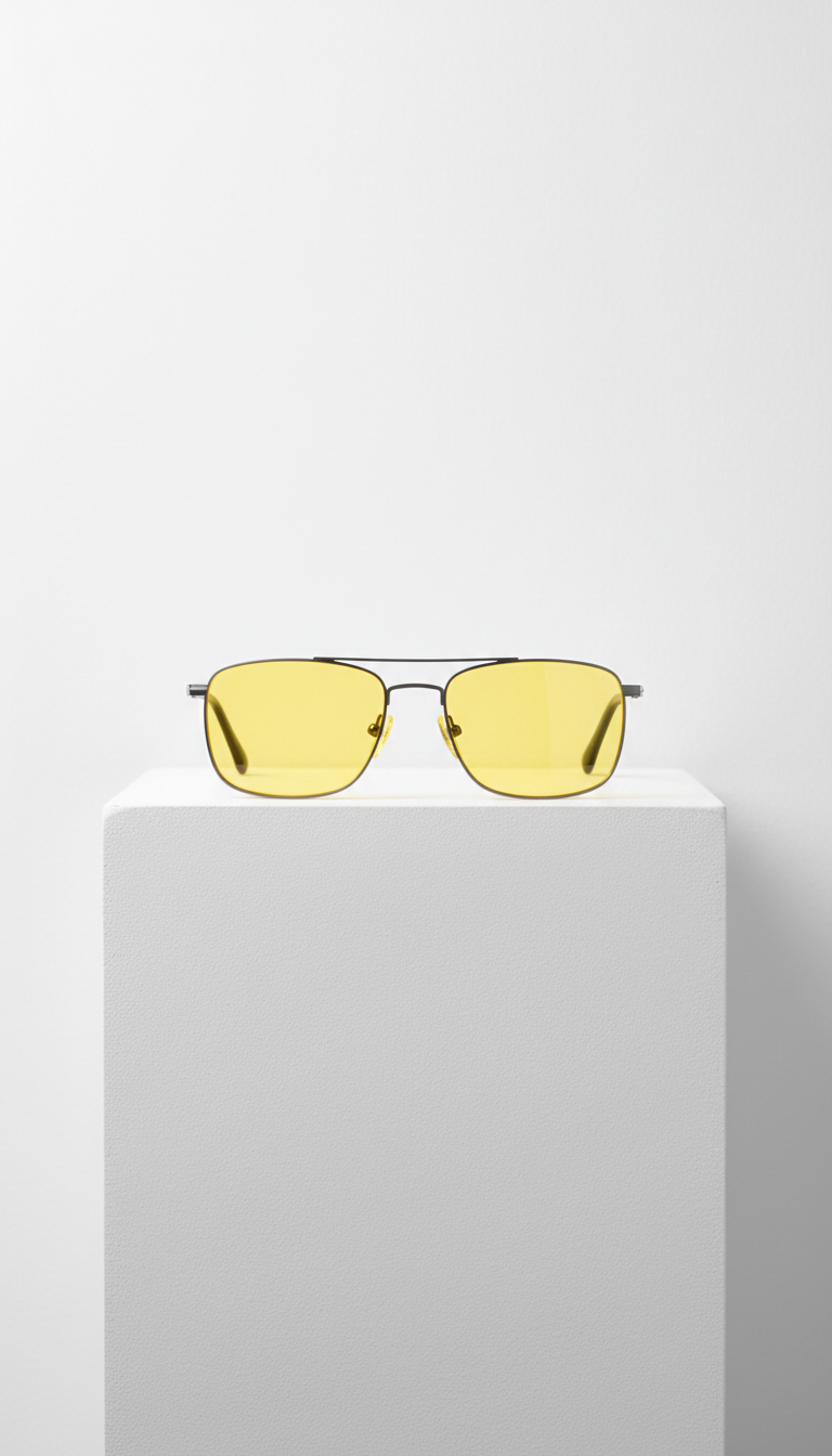 Steel Grey Classic Square Frames